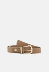Tommy Hilfiger CASUAL Belt oat milk ПОВСЕДНЕВНЫЙ Ремень овсяное молоко