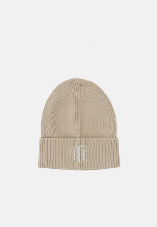 Tommy Hilfiger MODERN SURPLUSLIGHT BEANIE Beanie beige ШАПКА MODERN SURPLUSLIGHT Шапочка бежевый