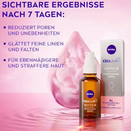 NIVEA Cellular Phyto R Professional Serum НИВЕА Фитосыворотка для лица увлажняющая, 30мл