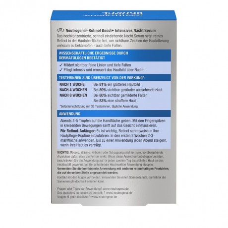 Neutrogena Intensives Nacht Serum  Интенсивная ночная сыворотка