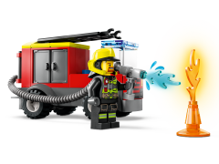 Lego Feuerwehrstation und Loschauto Пожарная часть и пожарная машина