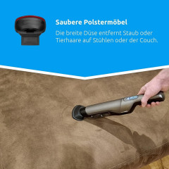 TechniSat TechniSat Akku-Hand-und Stielstaubsauger TECHNIMAX AS MINI Akku-Handstaubsauger Bis zu 30 min, 100 W, Standfuss mit Ladefunktion  Беспроводной ручной пылесос TechniSat Беспроводной ручной пылесос TECHNIMAX AS MINI До 30 мин, 100 Вт, подставка с 