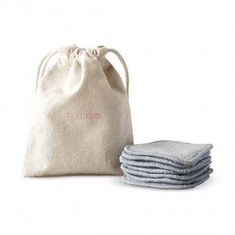 nudo Wiederverwendbare Abschminkpads Многоразовые салфетки для снятия макияжа