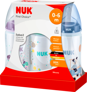 Nuk Выбор+ 3 plus 2 Vorteils-Set, Набор для Кормления Малышей 1 шт