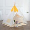 Arkmiido® Kinderzelt Tipi klappbares Spielzelt Детская палатка вигвам складная игровая палатка