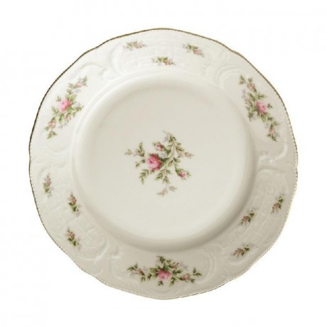 Rosenthal Rosenthal Sanssouci Elfenbein Moosrose neu Fruhstucksteller 19 cm Rosenthal Sanssouci Ivory Moosrose новая тарелка для завтрака 19 см
