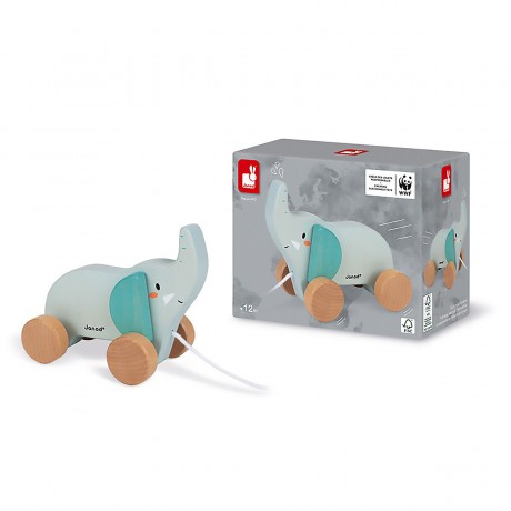 Janod -WWF® Nachziehtier Elephant