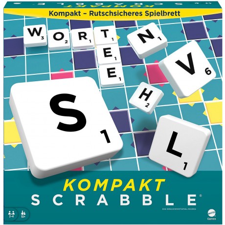 Mattel Mattel Games Scrabble Kompakt Mattel Games Эрудит Компактный