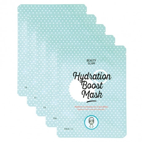 Beauty Glam Hydration Boost Mask 5er Set  Увлажняющая маска, набор из 5 шт.