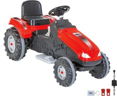 Jamara Ride-on Traktor Big Wheel 12V rot Мототягач Big Wheel 12V красный