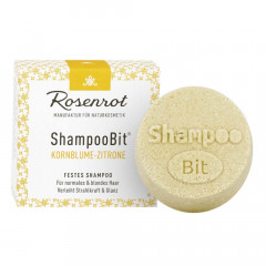 Rosenrot Festes ShampooBit Kornblume-Zitrone 60g  Solid ShampooBit Василек-Лимон 60г