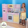 KidKraft Grosse Spielkuche in Pastellfarben aus Holz Большая игровая кухня в пастельных тонах из дерева