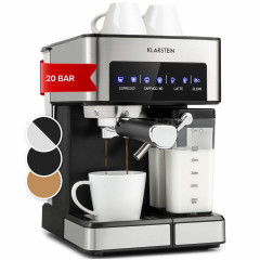 Klarstein Klarstein Espressomaschine Arabica Comfort, 1.8l Kaffeekanne, Gemahlener Kaffee und Pads: 2-in-1- Nutzung zum flexiblen Gebrauch  Эспрессо-машина Klarstein Arabica Comfort, кофейник емкостью 1,8 л, молотый кофе и подушечки: универсальное примене