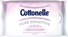Cottonelle Туалетная бумага feucht Pure Чувствительный , 42 шт