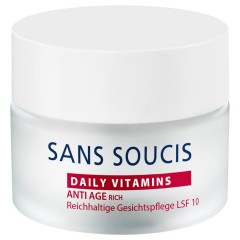 Sans Soucis Daily Vitamins Anti Age Rich Reichhaltige Gesichtspflege LSF 10, 50 мл
