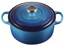 Le Creuset LE CREUSET Br\u00e4ter Signature 24 cm AZURE blau LE CREUSET Br>4ter Signature 24 см ЛАЗУРНЫЙ