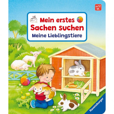 Ravensburger Mein erstes Sachen suchen: Meine Lieblingstiere Мои первые вещи