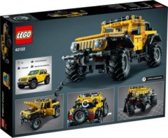 LEGO Technic 2er Set: 42122 Jeep Wrangler + 42128 Schwerlast-Abschleppwagen Технический набор из 2 предметов: 42122 Jeep Wrangler + 42128 Тяжелый тягач