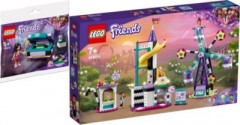 LEGO Friends 2er Set: 30414 Emmas Zaubertruhe - Polybag + 41689 Magisches Riesenrad mit Rutsche Набор друзей из 2 предметов: 30414 Волшебный сундук Эммы — полиэтиленовый пакет + 41689 Волшебное колесо обозрения с горкой
