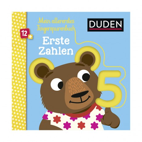 S. Fischer Verlag Duden Mein allererstes Fingerspurenbuch Erste Zahlen Дуден Моя самая первая книга отпечатков пальцев Первые числа
