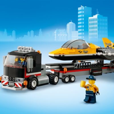 LEGO LEGO City 60289 Flugshow-Jet-Transporter LEGO City 60289 Реактивный транспортер для авиашоу