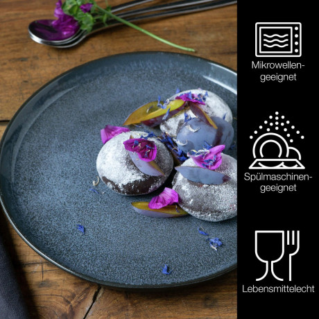 Moritz & Moritz Moritz & Moritz Dessertteller 6-tlg. Digital blau Десертные тарелки Moritz &amp; Moritz 6 шт. Цифровой