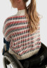 Tommy Hilfiger ADAPTIVE SIGNATURE  Jumper snow white multi АДАПТИВНАЯ ПОДПИСЬ Перемычки белоснежка мульти