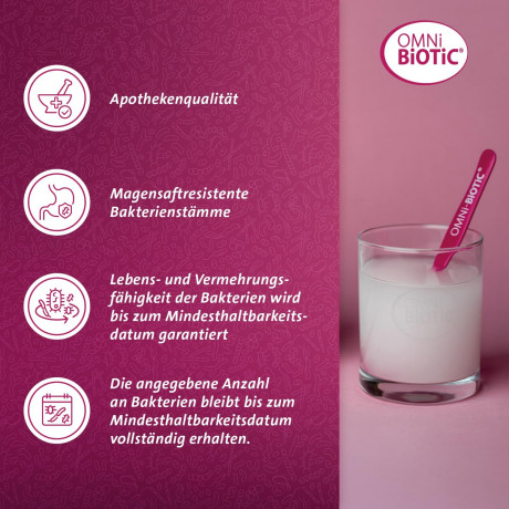 OMNi BiOTiC SR-9 with B Vitamins 28st (84g), Пробиотик 2-в-1 с витаминами B2, B6, B12, 9 штаммов бактерий для кишечника и нервной системы, от усталости и стресса, 28 порций х 3г