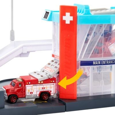 Mattel Matchbox Notrettung Spielset Набор для экстренного спасения Matchbox