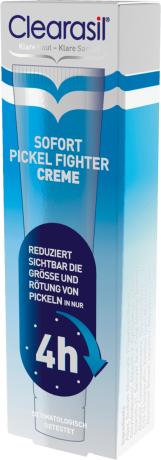 Clearasil Anti-Pickel Creme Sofort Pickel Fighter Creme, Клерасил Крем-гель для лица от прыщей, 15 мл