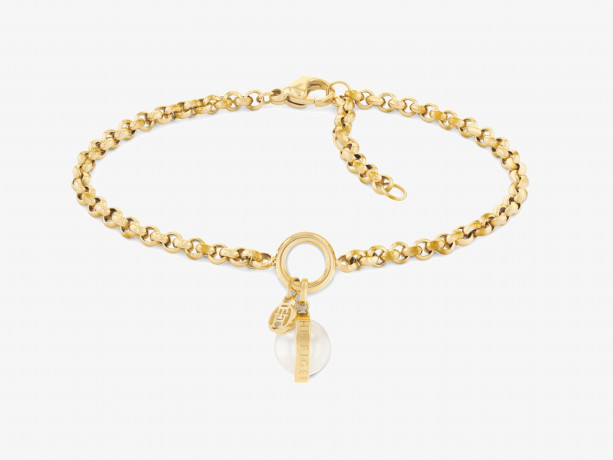 Tommy Hilfiger GP PEARL Bracelet gold  coloured GP ЖЕМЧУГ Браслет золотого цвета