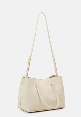 Tommy Hilfiger EMBLEM SATCHEL Handbag sugarcane СУМКА С ЭМБЛЕМОЙ Сумочка сахарный тростник