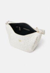 Tommy Hilfiger FLOW SHOULDER BAG Handbag feather white СУМКА НА ПЛЕЧО FLOW Сумка перо белое