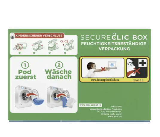 Ariel Vollwaschmittel Flussig Pods All-in-1 Frische Baumwollblute 15WL, Капсулы для стирки белья универсальные Свежесть Хлопка 15шт