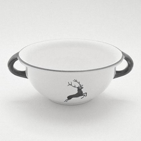 Gmundner Keramik Gmundner Keramik Grauer Hirsch Weitling d: 25 cm / 2,0 L Gmundner Ceramics Grey Deer Weitling d: 25 см / 2,0 л
