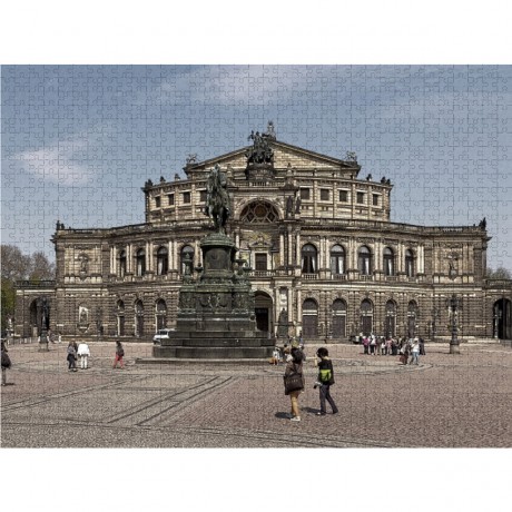 CALVENDO Puzzle CALVENDO Puzzle Theaterplatz und Semperoper Пазл CALVENDO Puzzle Theaterplatz и Semperoper