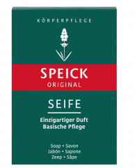 SPEICK Original SeifeНабор 100g x 2st, Натуральное мыло с экстрактом альпийской валерианы и лавандой, мягкое очищение для лица и тела, Германия  100г х 2шт