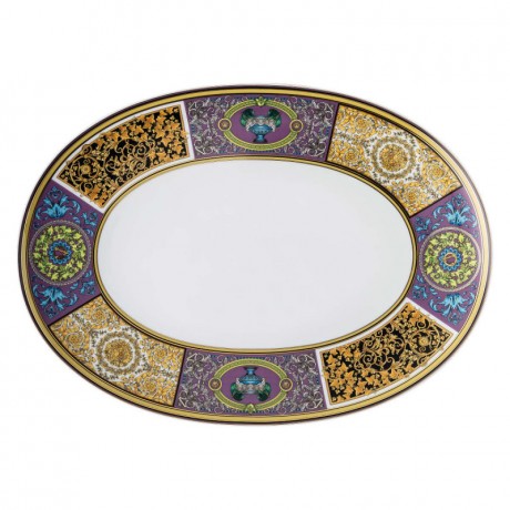 Rosenthal meets Versace Rosenthal Versace Barocco Mosaic Platte 38 cm Rosenthal Versace Barocco Мозаичная тарелка 38 см