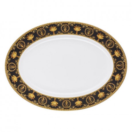 Rosenthal meets Versace Rosenthal Versace I love Baroque - Nero Platte 40,5x30 cm Rosenthal Versace I love Baroque - тарелка Nero 40,5x30 см