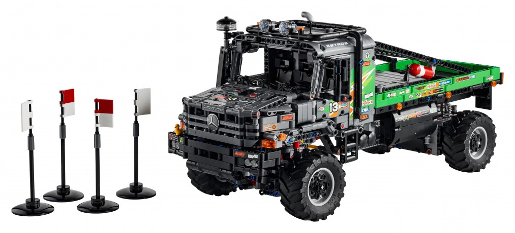 Lego 4x4 Mercedes-Benz Zetros Offroad-Truck Грузовик повышенной проходимости Mercedes-Benz Zetros 4x4