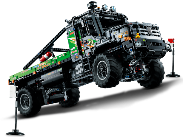 Lego 4x4 Mercedes-Benz Zetros Offroad-Truck Грузовик повышенной проходимости Mercedes-Benz Zetros 4x4