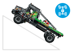 Lego 4x4 Mercedes-Benz Zetros Offroad-Truck Грузовик повышенной проходимости Mercedes-Benz Zetros 4x4