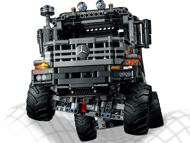 Lego 4x4 Mercedes-Benz Zetros Offroad-Truck Грузовик повышенной проходимости Mercedes-Benz Zetros 4x4