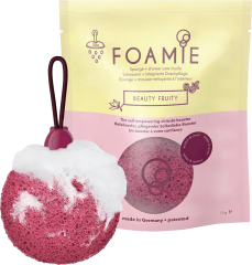Foamie Schwamm mit Duschpflege Beauty Fruity Губка для ванной, Красивые фрукты , 1 шт.
