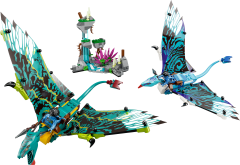 Lego Jakes und Neytiris erster Flug auf einem Banshee Первый полет Джейка и Нейтири на Банши