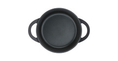 Tefal Tefal Aluguss-Schmortopf Trattoria, O 24cm schwarz, mit Deckel  schwarz Литая алюминиевая форма для запекания Tefal Trattoria, O 24см, черная, с крышкой