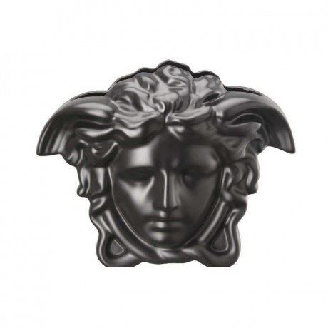 Rosenthal meets Versace Rosenthal Versace Medusa Grande Vase black h: 21 cm Ваза Rosenthal Versace Medusa Grande, черная, высота: 21 см