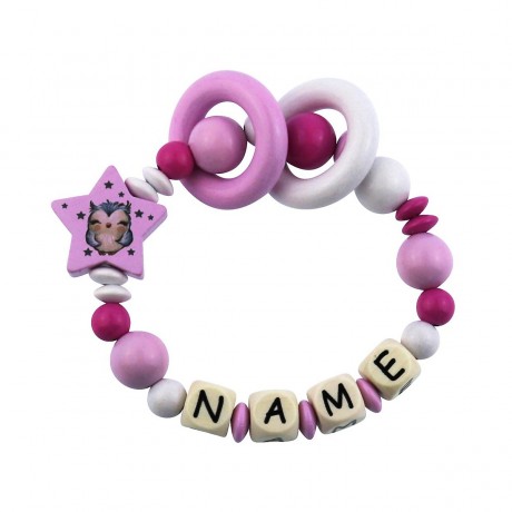 elefantasie Greifling Big Star Eule personalisiert mit Namen Игрушка-клатч Big Star Owl персонализированная с именем