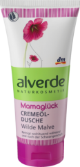 alverde NATURKOSMETIK Мамино счастье Крем-масло для душа, 200 мл