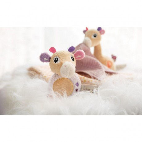 NICI Greifling Giraffe Sasuma mit Rassel Игрушечный жираф Сасума с погремушкой
